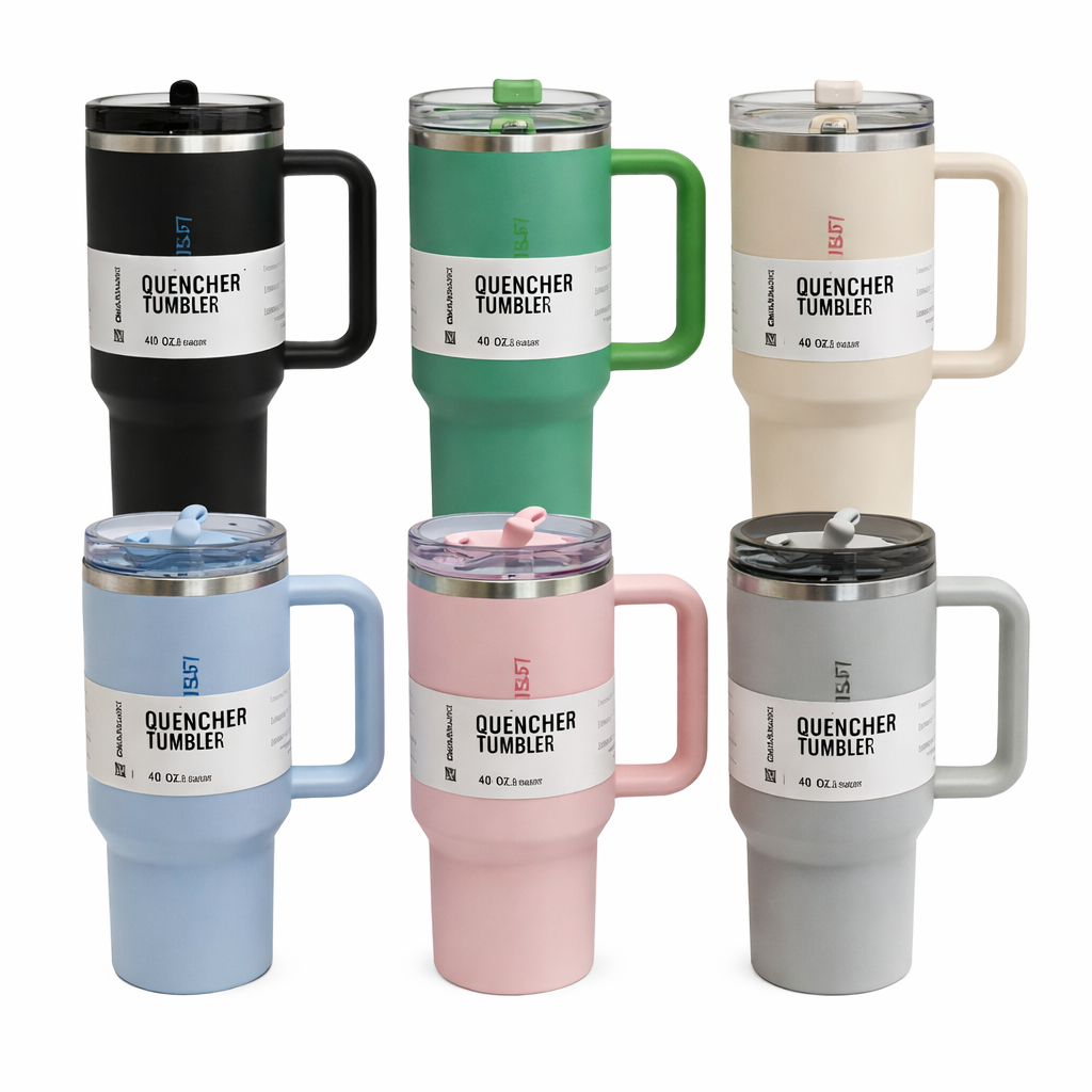 Stanley Flip Straw Tumbler 1200ML – 40oz Insulated Stainless Steel Travel Mug - Habitt