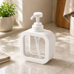 Liquid Soap Dispenser Bottle 500ml with Pump – Modern Refillable Soap Bottle