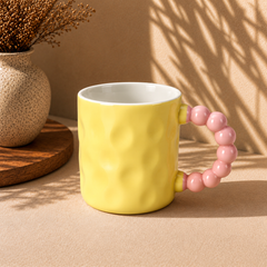 Colourful Bubble Handle Mug
