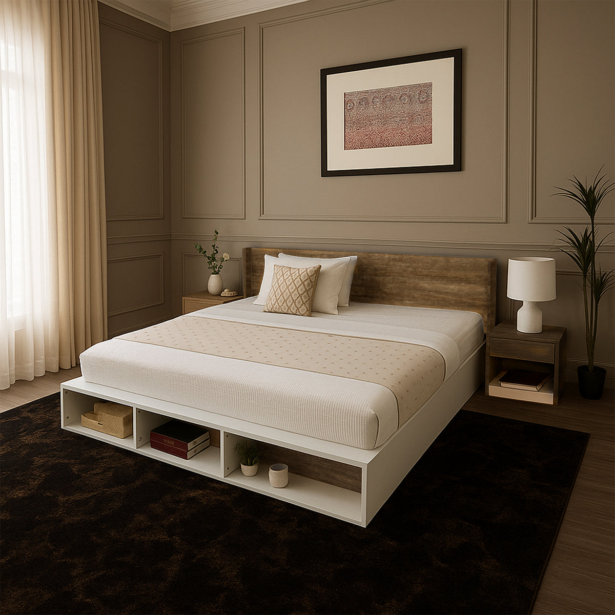 Mike King Size Bed