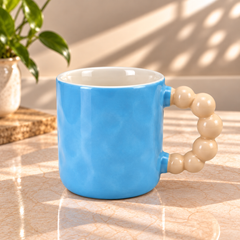 Colourful Bubble Handle Mug