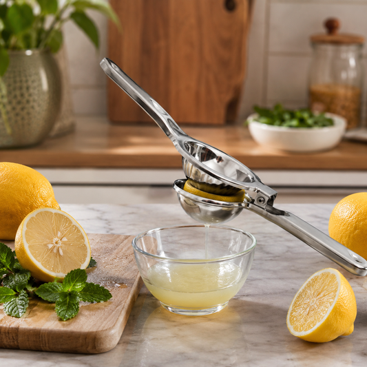Lemon Squeezer – Handheld Citrus Juicer for Lemon & Lime | Manual Kitchen Juice Extractor & Fruit Squeezing Tool