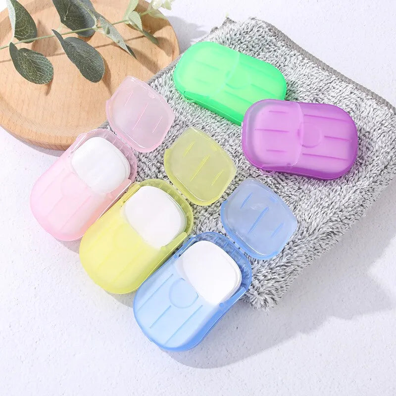 Travel Paper Soap – Compact Cleanliness On-the-Go (ASSORTED)