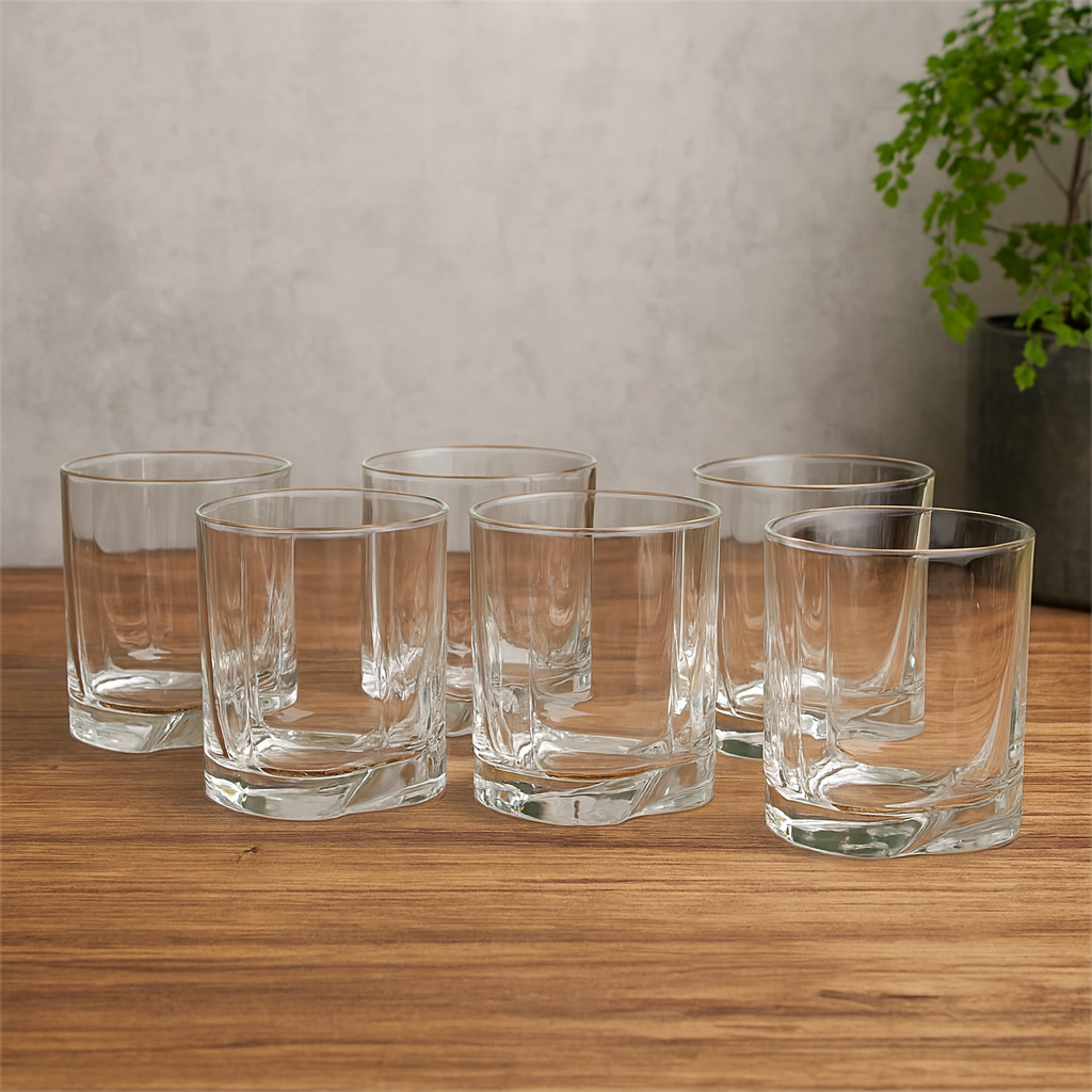 Clear  Tumbler 355 ml – Set of 6