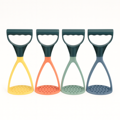 1PC Ergonomic Grip Potato Masher for Smooth, Effortless Mashing of Potatoes  Veggies