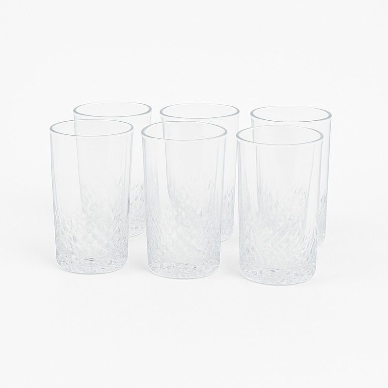 Tumbler Glass H.B – 330ml (Set of 6) - Habitt