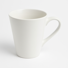 Matte White Ceramic Mug – Minimalist Coffee & Tea Cup