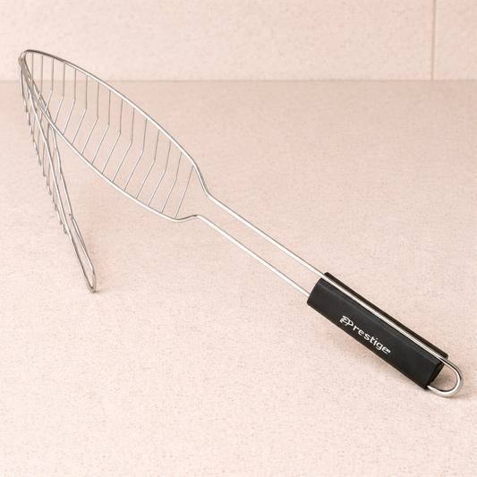 Prestige BBQ Fish Grill – Stainless Steel Grilling Tool