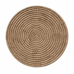 Handcrafted Coconut Fiber Placemat – 13 Inch | Natural Eco-Friendly Table Mat
