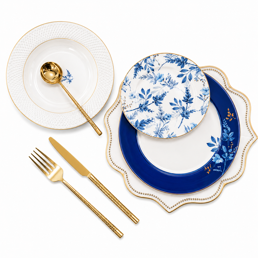 Timeless 18-Piece Plate Set | Complete Dinner Plate Collection