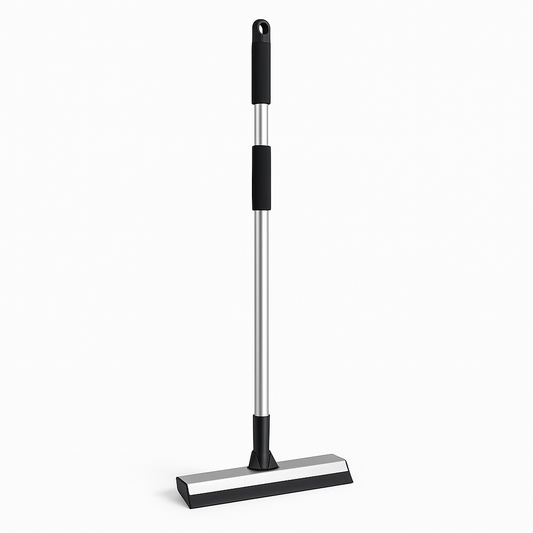 Aluminum Window Cleaning Wiper with Sponge – 2-in-1 Glass Cleaner