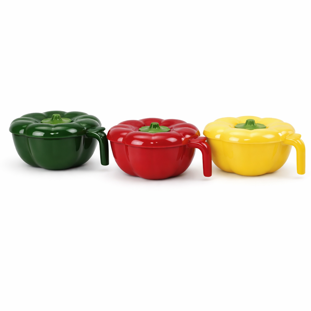 1 PC Capsicum Seasoning Jar – Assorted Colours - Habitt