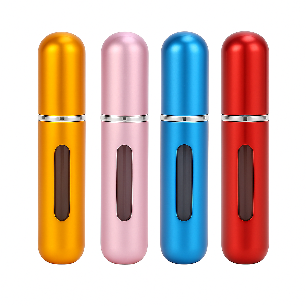 Mini Perfume Refill Bottle 5ml – Portable Travel Atomizer (Assorted Co ...