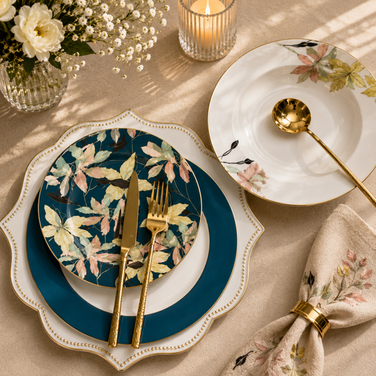 Classic 18-Piece Plate Set | Stylish Dining & Tableware Collection