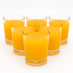 Deli Glassware Tumbler Glass Set 280ml (Y75088) – 6-Piece Clear Drinking Glasses