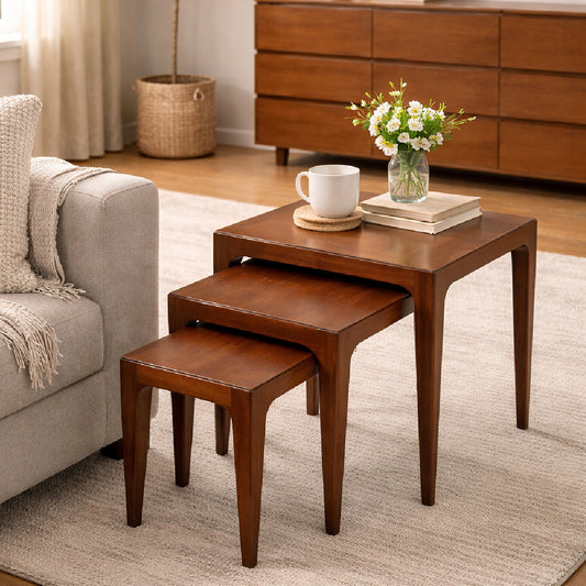 Nerra Nest of Tables Set Side Table - Habitt