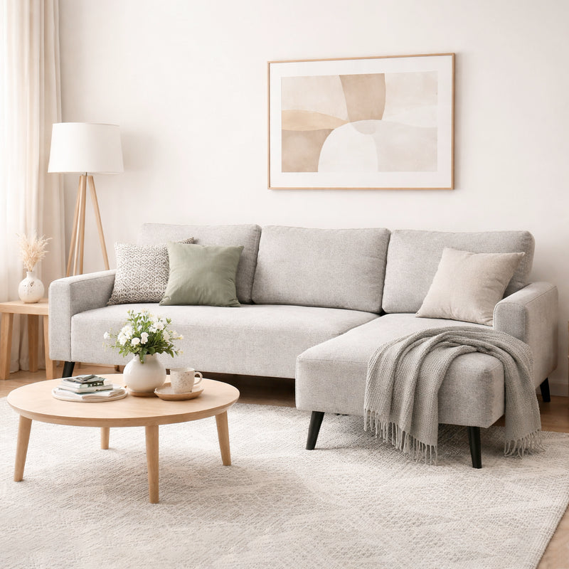 Remington L Shape Sofa - Habitt