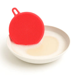 Silicone Washing Pad – Multipurpose Dish Scrubber & Cleaning Sponge