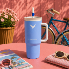 Assorted MAVERICK Quencher 1200ML | Large Tumbler with Handle & Straw