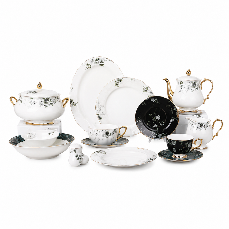 Dinner Set 65 & 85 Pieces – Elegant Tableware Collection