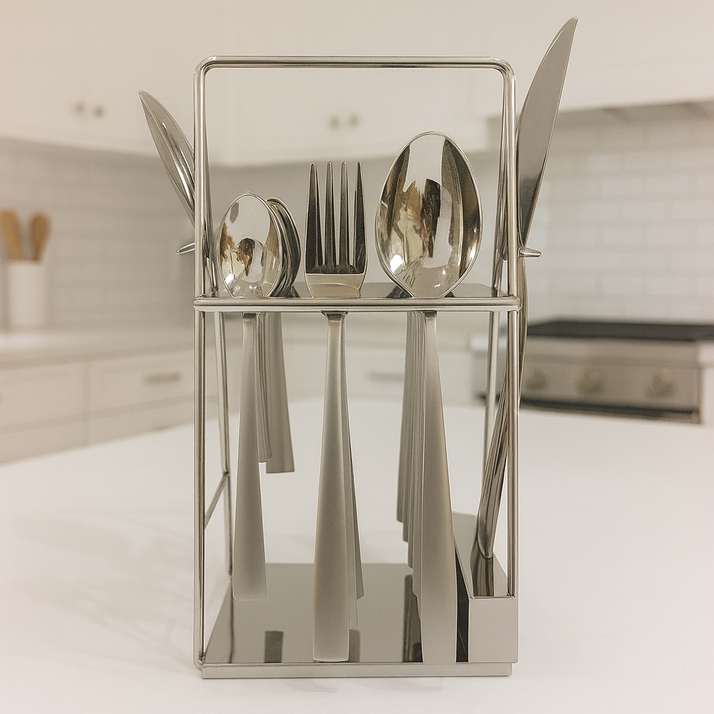 26-Piece ALPEN Cutlery Set – Sleek Modern Stainless Steel