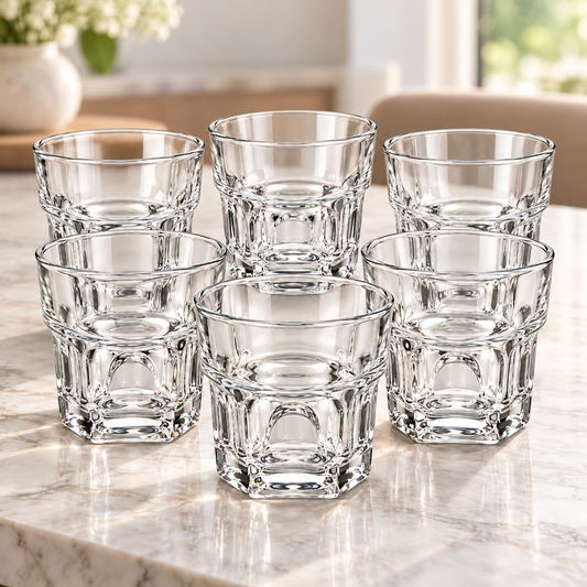 Tumbler Glass – Amber Colour 380ml