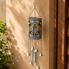 Chamakpatti Wind Chime T Art – Colorful Pakistani Truck Art Decorative Hanging Chime
