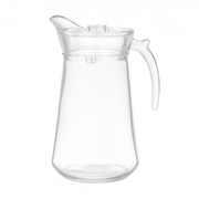 Classic Tapered Clear Glass Jug – 1 Piece (1700 mL) - Habitt