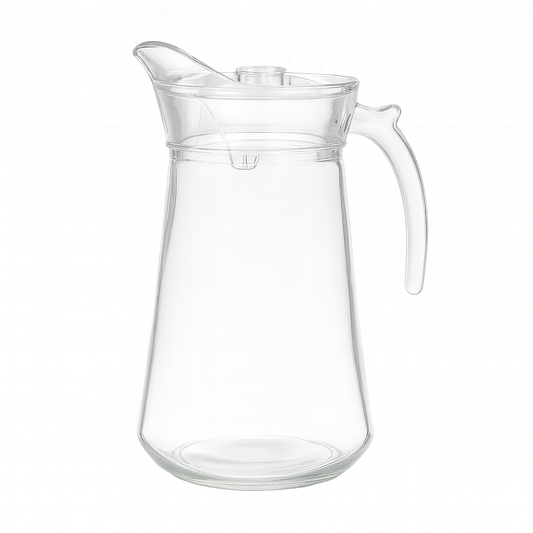 Classic Tapered Clear Glass Jug – 1 Piece (1700 mL)