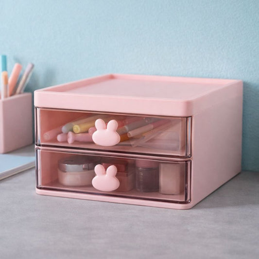 Layered Drawer Organizer – Multi-Layer Storage Box for Makeup & Accessories