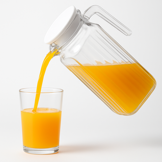 Deli Glassware Jug 1.15L (EH1005-1) – Elegant Borosilicate Water & Juice Pitcher