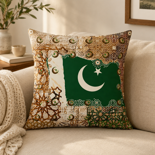 Sabz Mehraab Cushion Cover Sublimation 18 x 18 PK