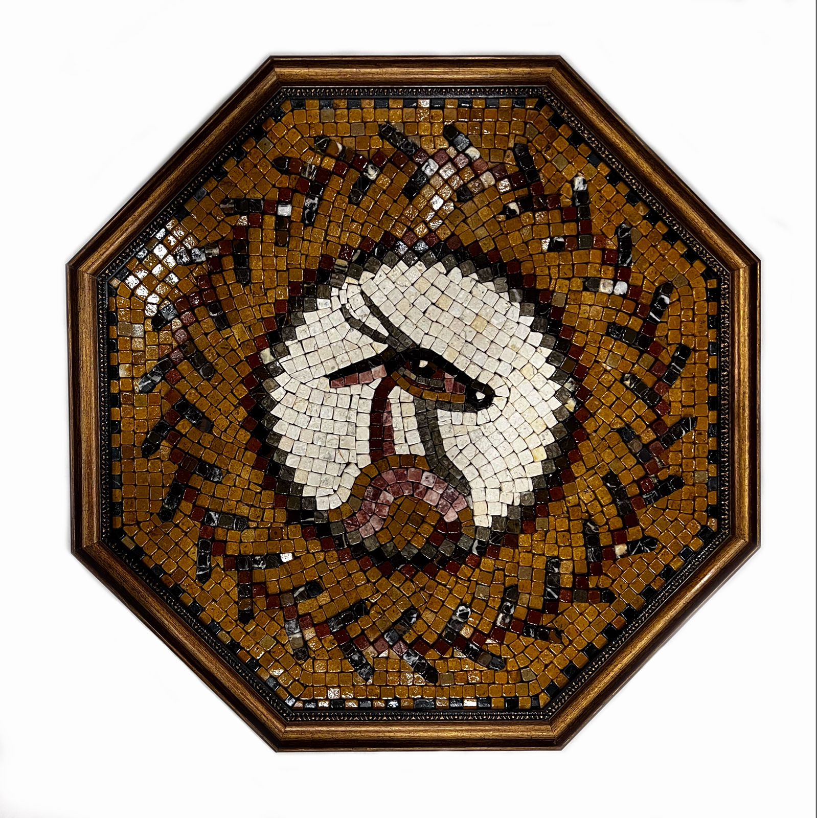 SIBERIAN IBEX GOLDEN - Mosaic By Qureshi's