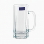 Clear Glass Juice Mug with Handle 415 ml – Set of 6 | Premium Transparent Drinkware for Home & Café - Habitt