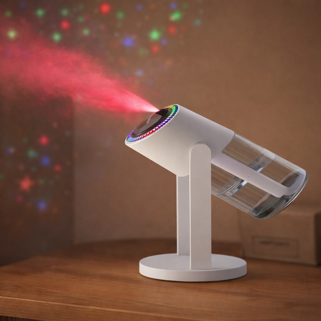 Star Galaxy Projector with Humidifier – LED Night Light & Aroma Mist