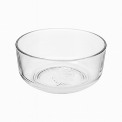3-Piece Clear Glass Bowl Set – 640 ml Multi-Purpose Kitchen & Serving Bowls