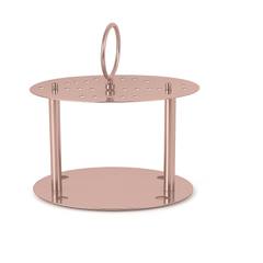 Steel Round Rose Gold Stand (RG)