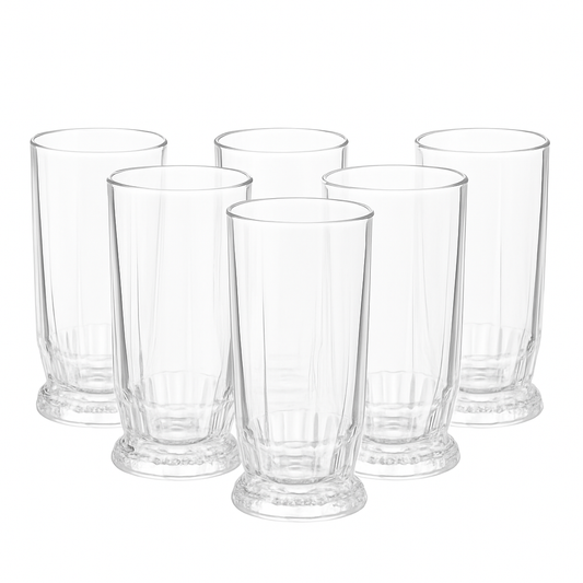 Lotus-Design Clear Glass Premium Elegant Drinkware