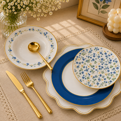18 PCS Premium Plate Set – Elegant Dining Tableware Collection