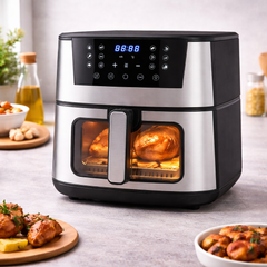 SANFORD AIRFRYER 7 LITER GLASSVIEW SF2454AF - Habitt