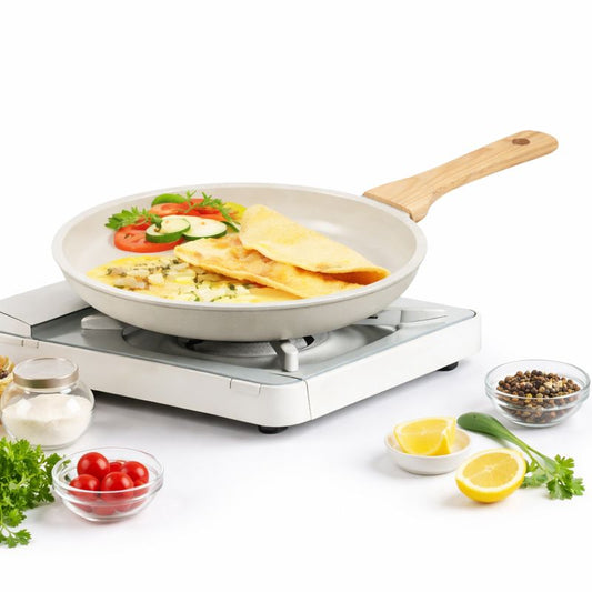 Granite Marble Coating Fry Pan – Non-Stick Cooking Pan (20 cm / 24 cm)