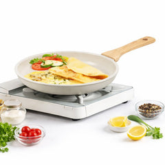 Granite Marble Coating Fry Pan – Non-Stick Cooking Pan (20 cm / 24 cm)