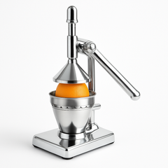 Stainless Steel Manual Citrus Fruit Squeezer – Heavy-Duty Juice Press Machine