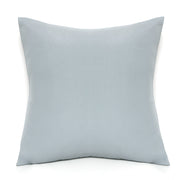Light Blue Woven Cushion Cover 18x18 – Soft Decorative Throw Pillow for Sofa, Bed & Living Room Décor - Habitt