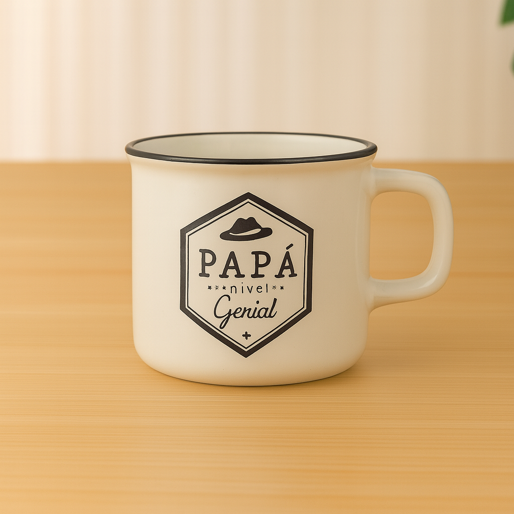 “Papá Nivel Genial” – Regalo Original