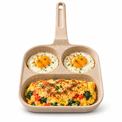 3 Partition Multi-Functional Pan