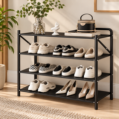 Foldable Metal Shoes Rack Stand