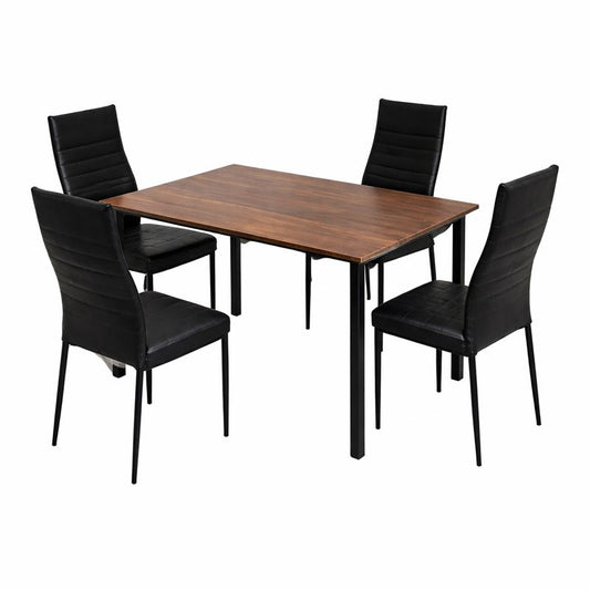 Shane  Dining Table with 4 ease chairs