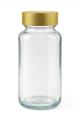 Spice Jar Set – Big & Small (Glass Storage Jars with  Lids)