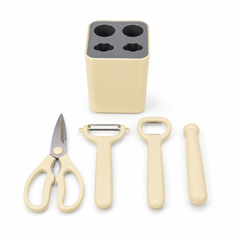 5-Piece Silicone Kitchen Utensil Set